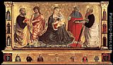 Sts Canvas Paintings - Madonna and Child with Sts John the Baptist, Peter, Jerome, and Paul